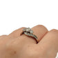 NZGD | 9ct Gold Golden Curve Trilogy Ring Valuation $2,800
