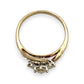 NZGD | 9ct Gold Golden Curve Trilogy Ring Valuation $2,800
