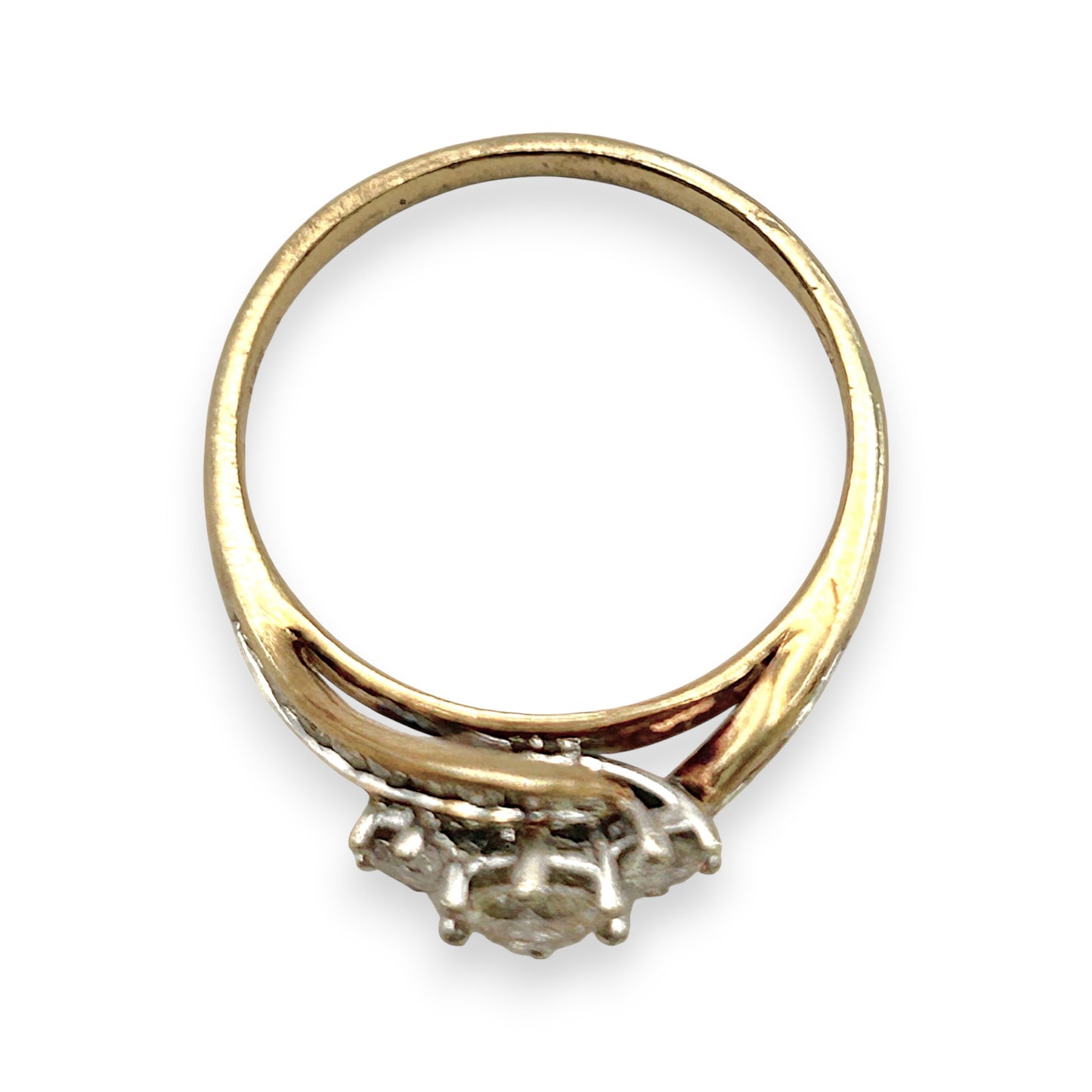 NZGD | 9ct Gold Golden Curve Trilogy Ring Valuation $2,800