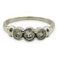 NZGD | 9ct White Gold  Frostline Trilogy Diamond Ring Valuation $2,200