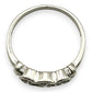 NZGD | 9ct White Gold  Frostline Trilogy Diamond Ring Valuation $2,200