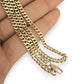 NZGD | 9ct Gold Solid Elegance Curb Classic Chain 44cm