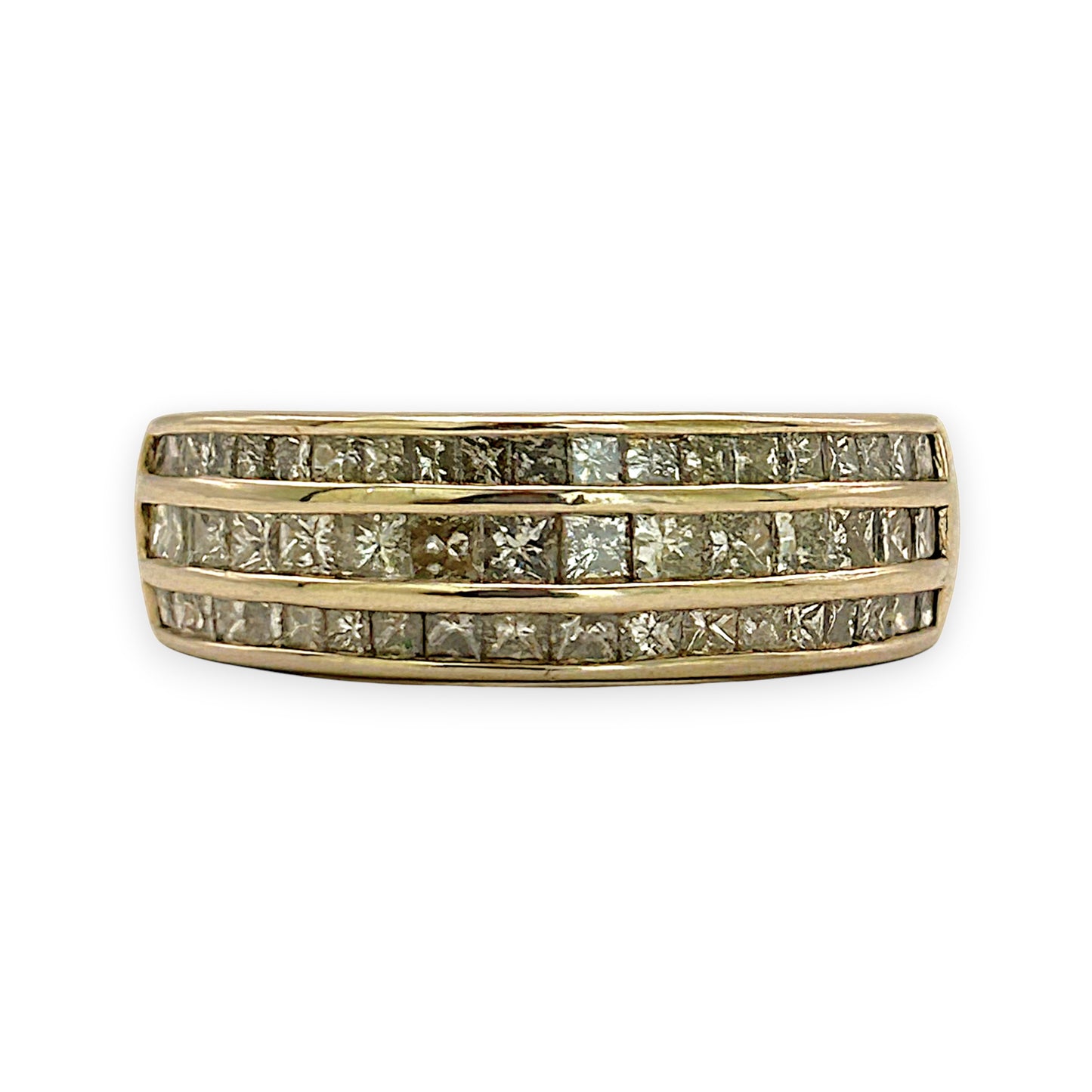 NZGD | 10ct Gold MHJ Diamond Precision Band Valuation $3,400