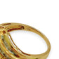 NZGD | 10ct Gold Diamond Baguette Wave Ring Valuation $2,200