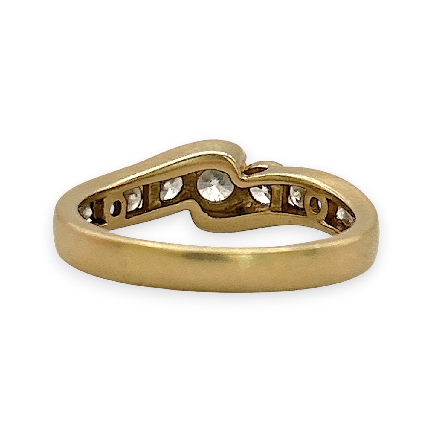 NZGD | 14ct Gold Triline Diamond Ring Valuation $4,500