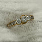 NZGD | 14ct Gold Triline Diamond Ring Valuation $4,500
