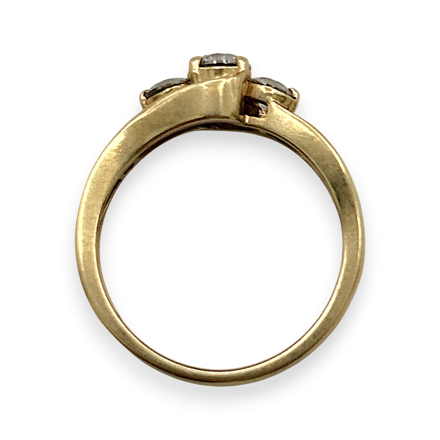 NZGD | 14ct Gold Triline Diamond Ring Valuation $4,500