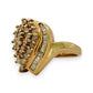 NZGD | 14ct Gold Heartflare Cluster Ring Valuation $4,600