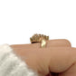 NZGD | 14ct Gold Heartflare Cluster Ring Valuation $4,600