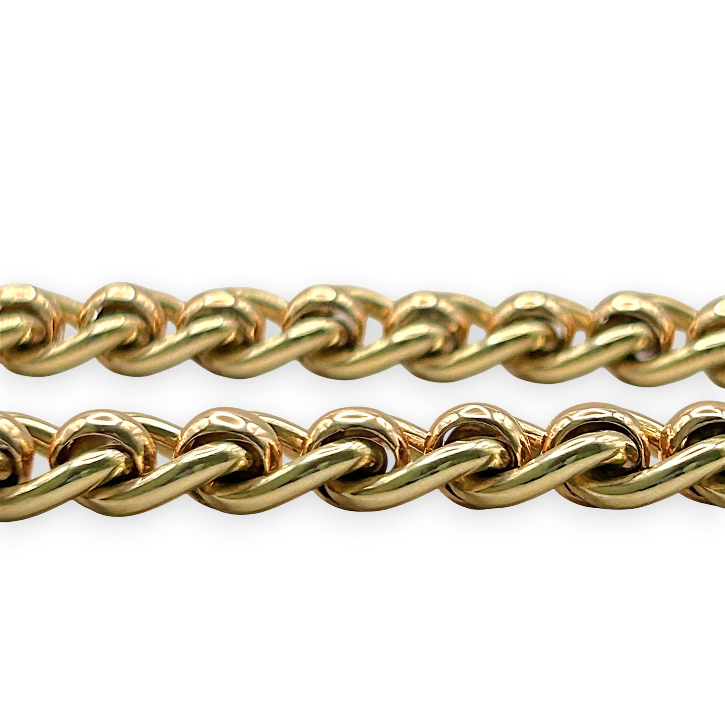 NZGD | 9ct Y/R Gold Classic Rollo Chain Valuation $18,850