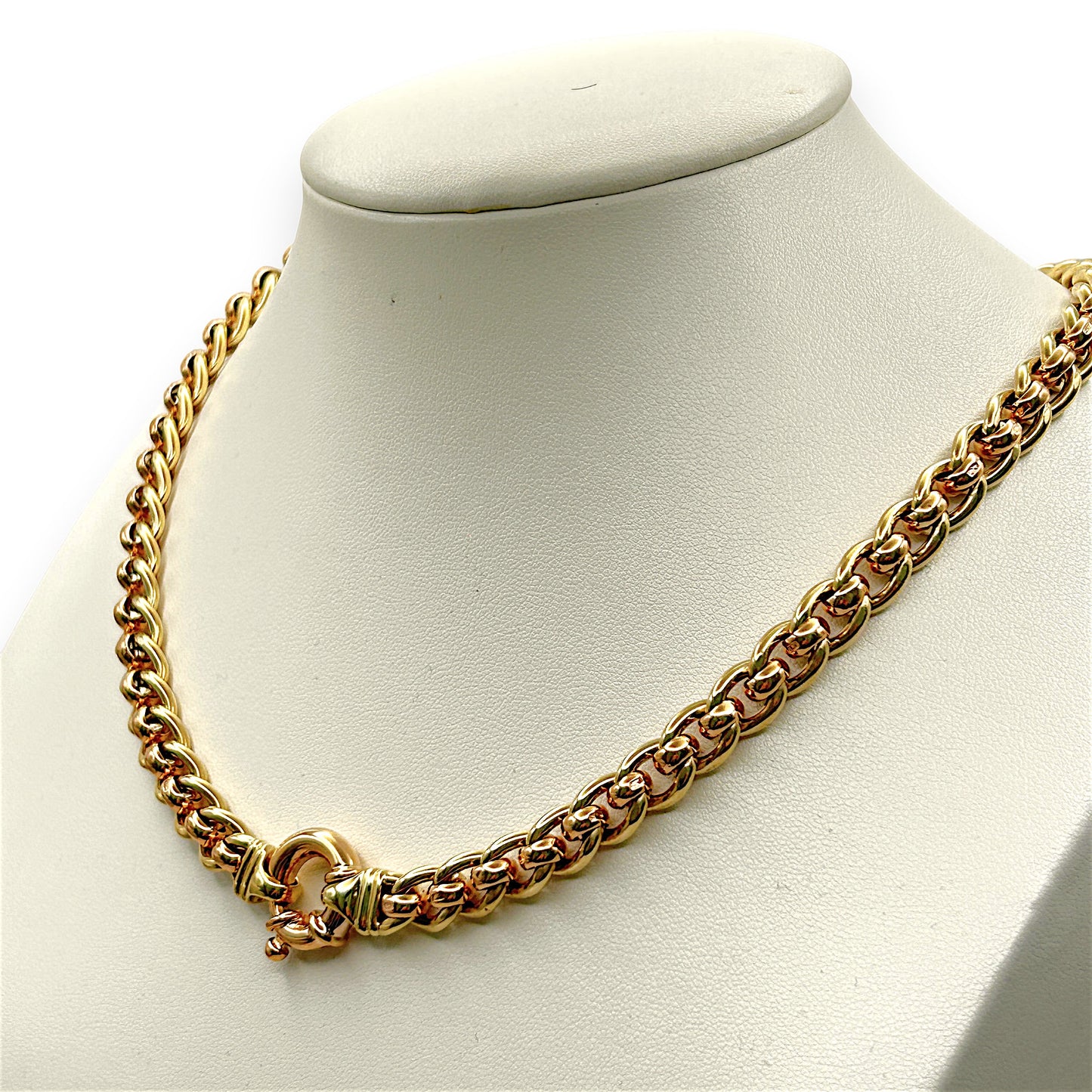 NZGD | 9ct Y/R Gold Classic Rollo Chain Valuation $18,850