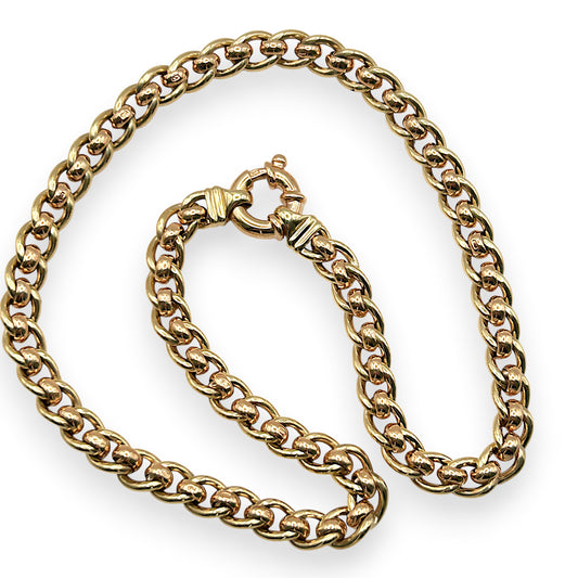 NZGD | 9ct Y/R Gold Classic Rollo Chain Valuation $18,850