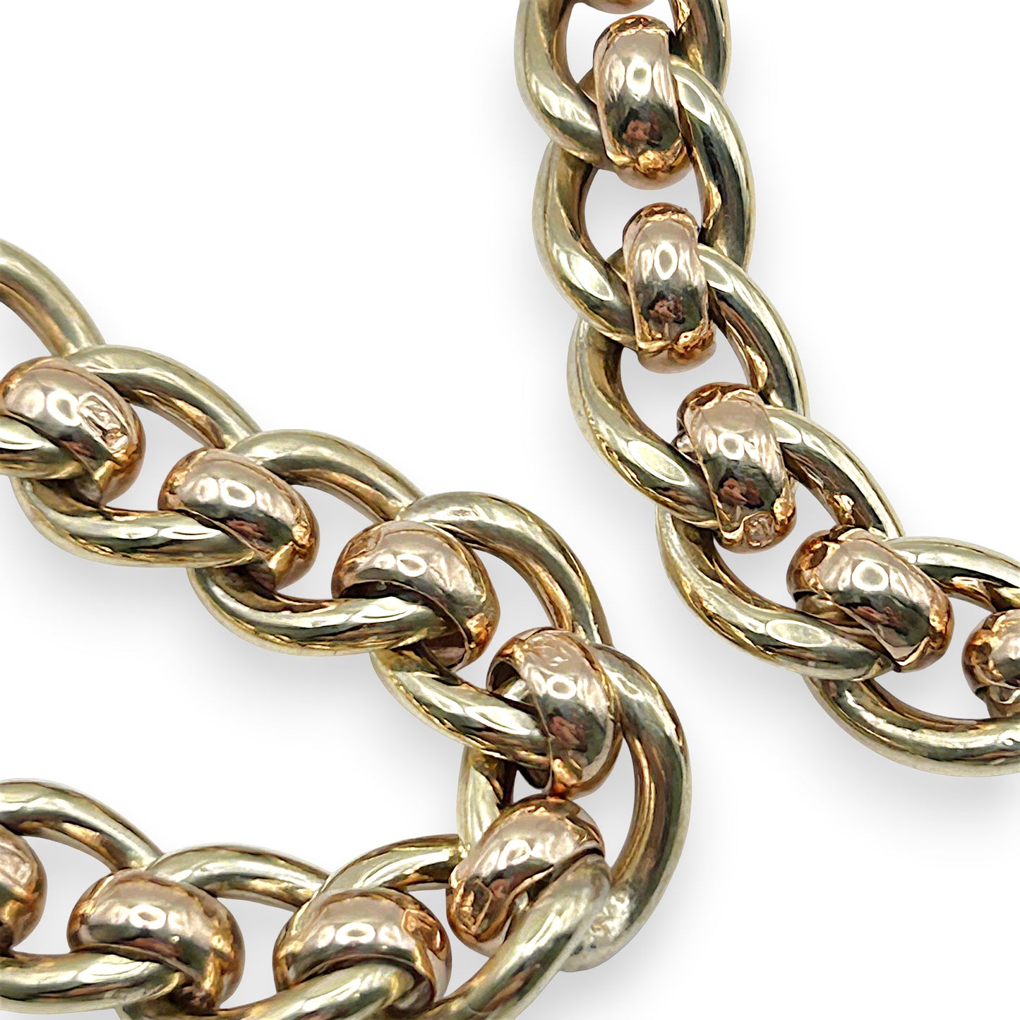 NZGD | 9ct Y/R Gold Classic Rollo Chain Valuation $18,850