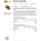NZGD | 14ct Gold Black Diamond Eclipse Crest Ring Valuation $8,000