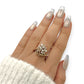 NZGD | 14ct Gold Diamond Starlight Cluster Ring Valuation $4,650