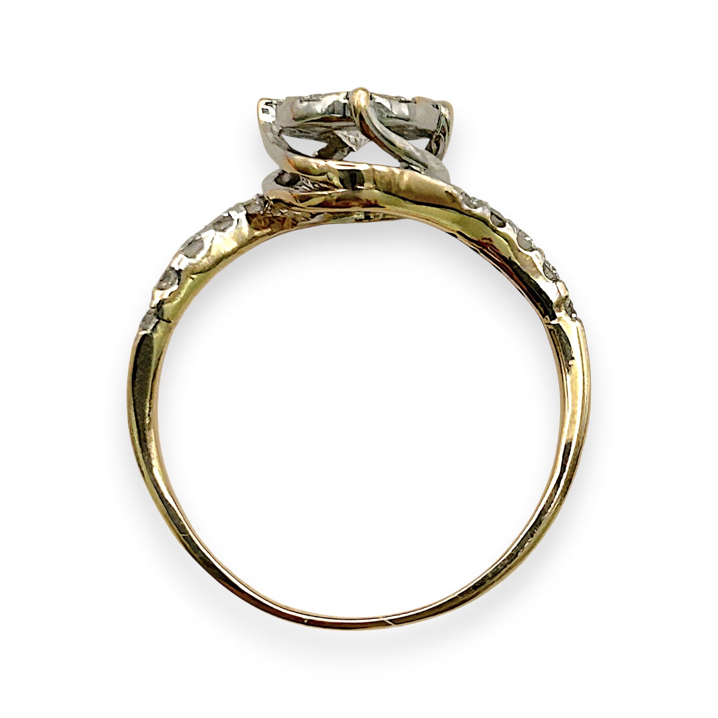 NZGD | 14ct Gold Celeste Diamond Cluster Ring Valuation $2,400
