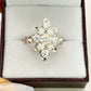 NZGD | 18ct Gold Diamond Bloom Royale Ring TDW1.995ct.