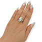 NZGD | 18ct Gold Diamond Bloom Royale Ring TDW1.995ct.