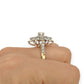 NZGD | 18ct Gold Diamond Bloom Royale Ring TDW1.995ct.