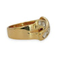 NZGD | 18ct Gold Diamond Crossover Ring Valuation $7,500