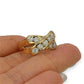NZGD | 18ct Gold Diamond Crossover Ring Valuation $7,500