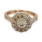 NZGD | 18ct Rose Gold Serenade Bloom Ring Valuation $6,400