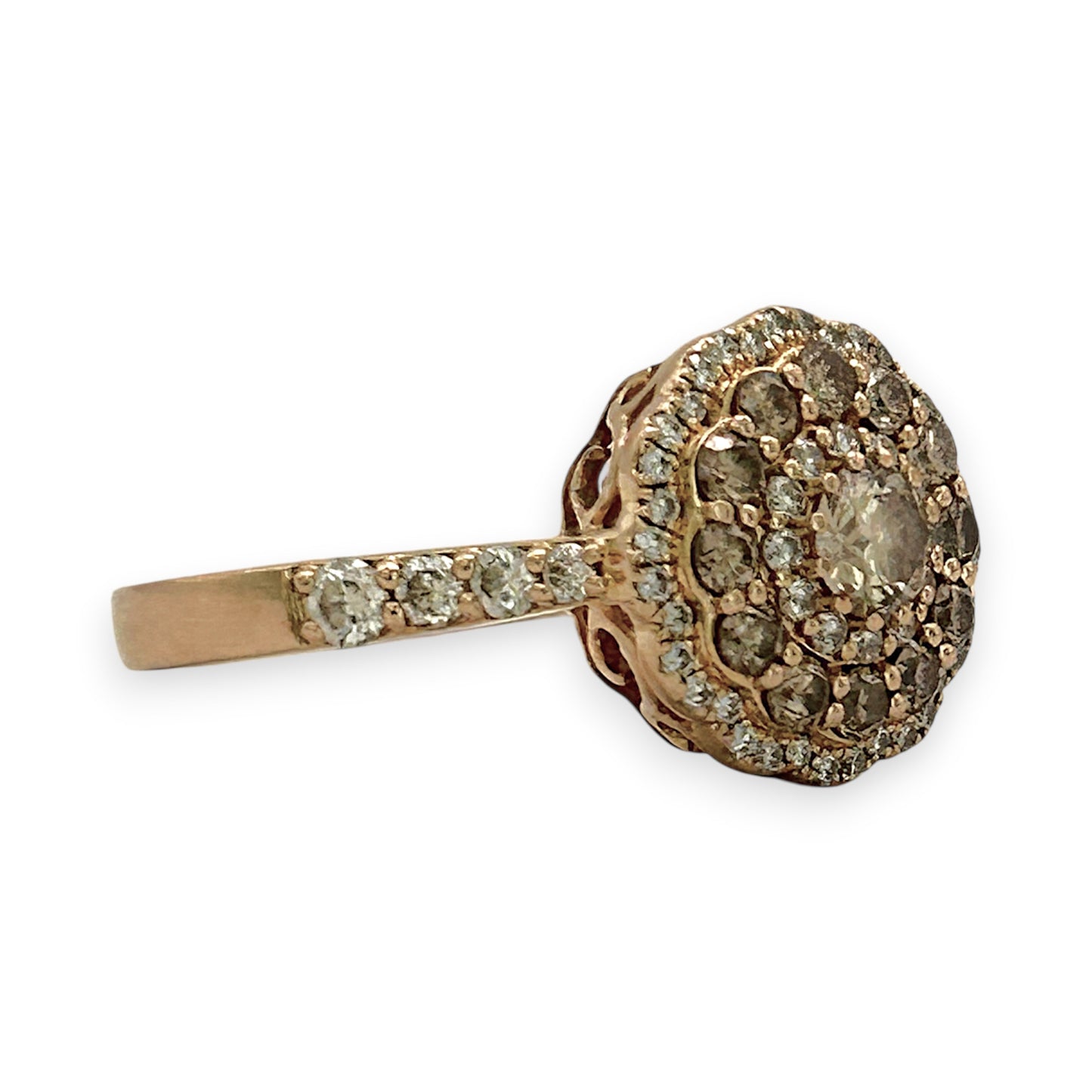 NZGD | 18ct Rose Gold Serenade Bloom Ring Valuation $6,400