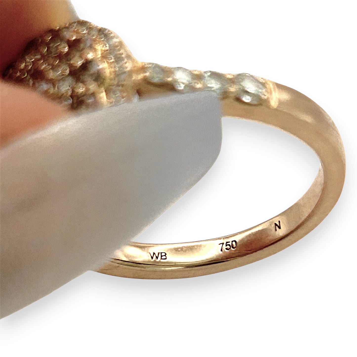 NZGD | 18ct Rose Gold Serenade Bloom Ring Valuation $6,400