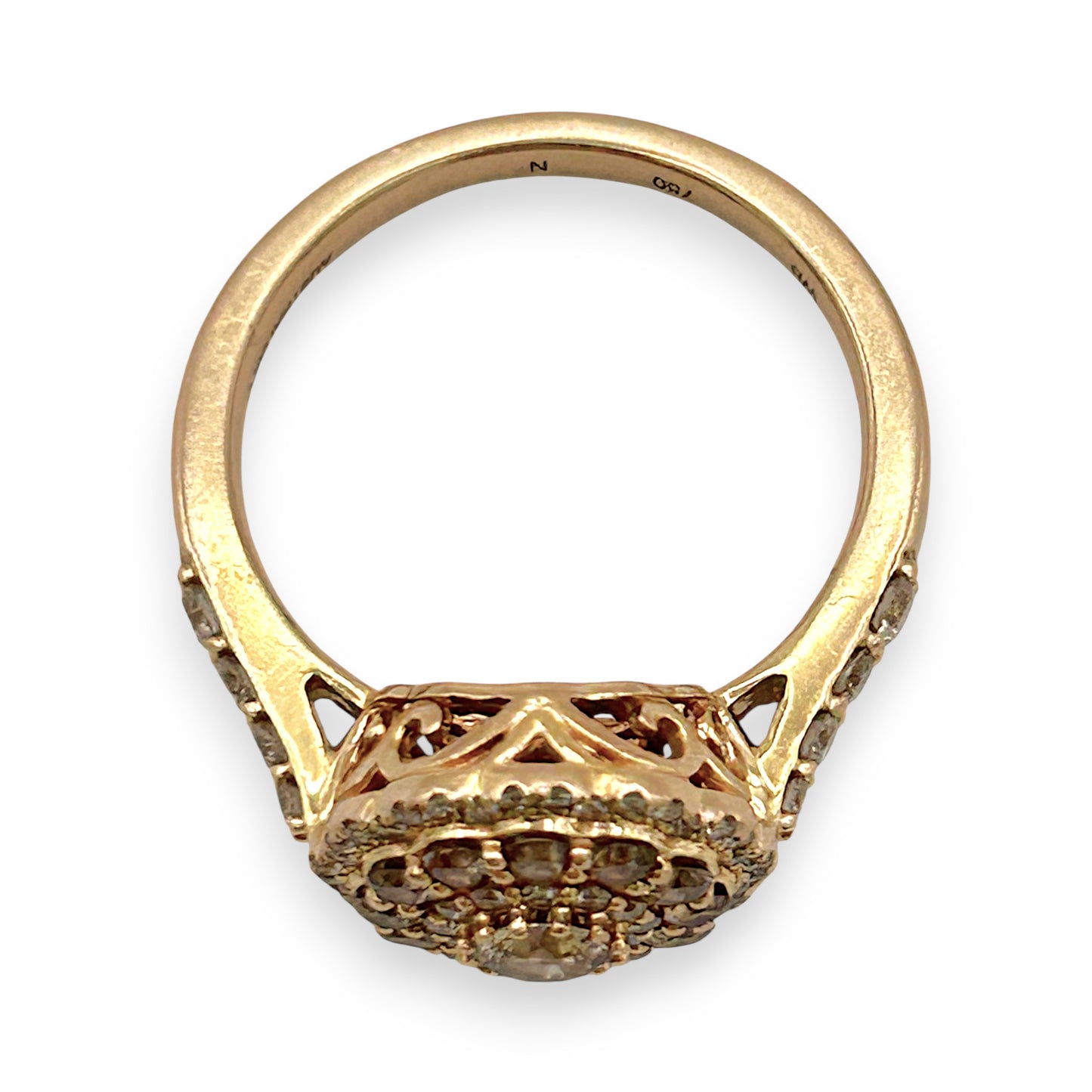 NZGD | 18ct Rose Gold Serenade Bloom Ring Valuation $6,400