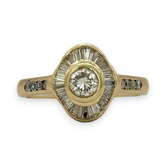 NZGD| 18ct Gold Radiant Crown Ring Valuation $6,850