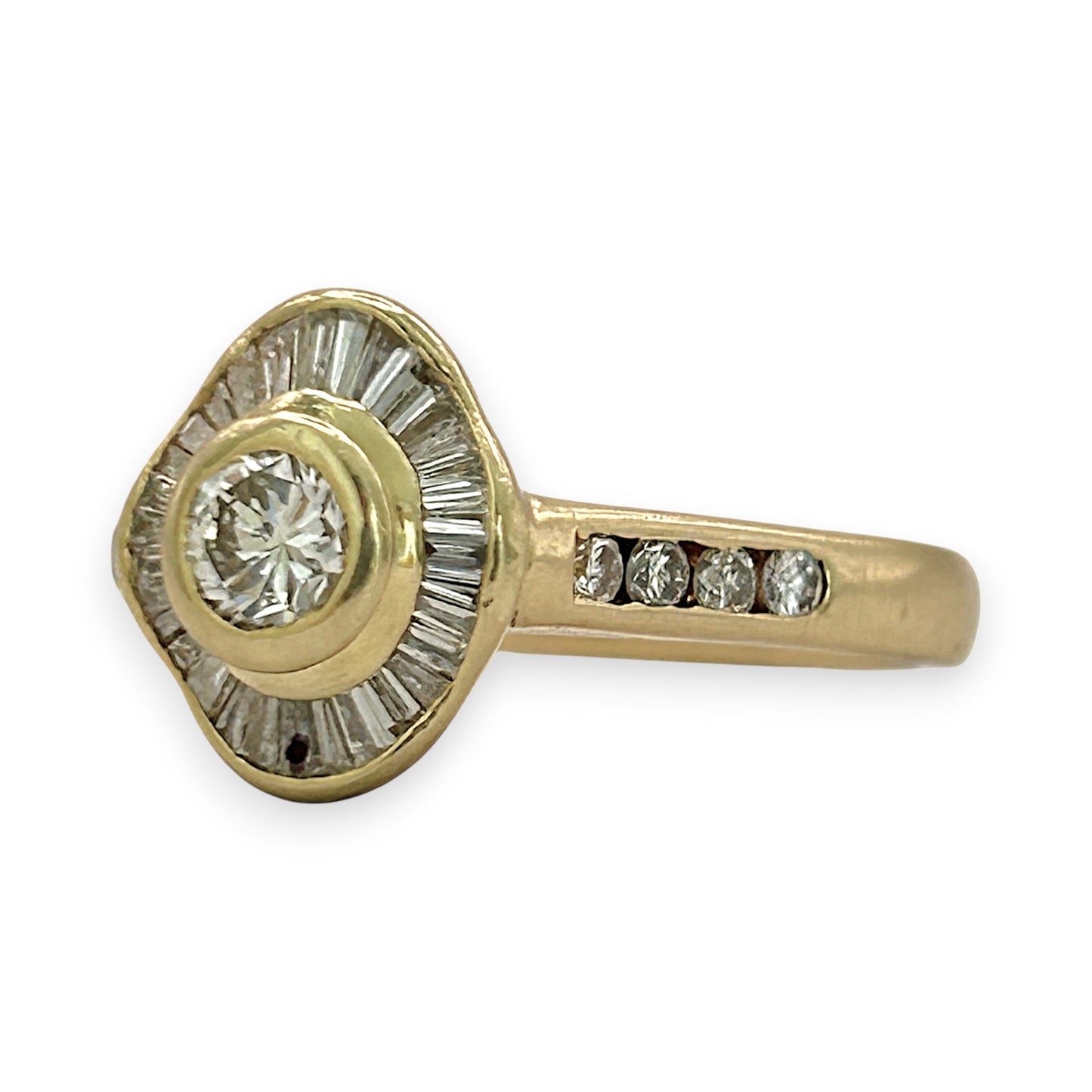 NZGD| 18ct Gold Radiant Crown Ring Valuation $6,850