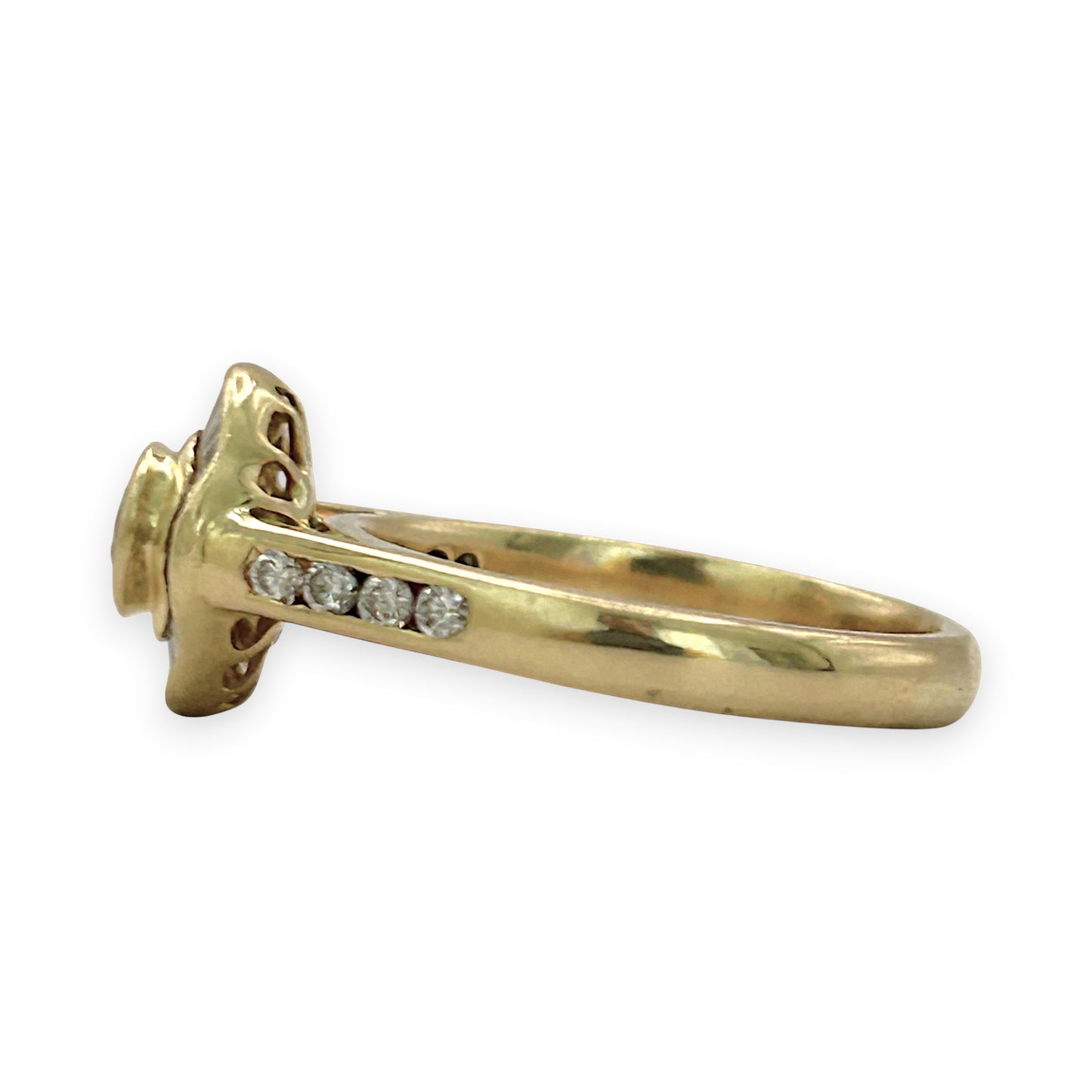 NZGD| 18ct Gold Radiant Crown Ring Valuation $6,850
