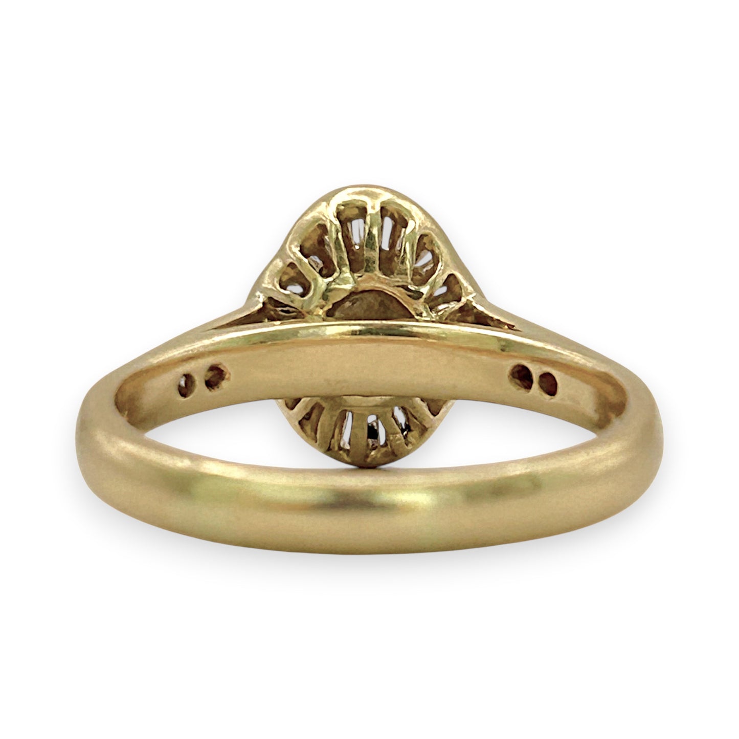 NZGD| 18ct Gold Radiant Crown Ring Valuation $6,850