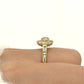 NZGD| 18ct Gold Radiant Crown Ring Valuation $6,850