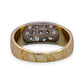 NZGD | 18ct Gold  Artisan Diamond Crown Ring Valuation $7,300