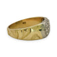 NZGD | 18ct Gold  Artisan Diamond Crown Ring Valuation $7,300