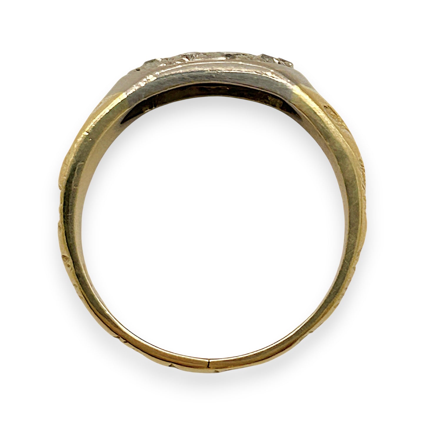 NZGD | 18ct Gold  Artisan Diamond Crown Ring Valuation $7,300