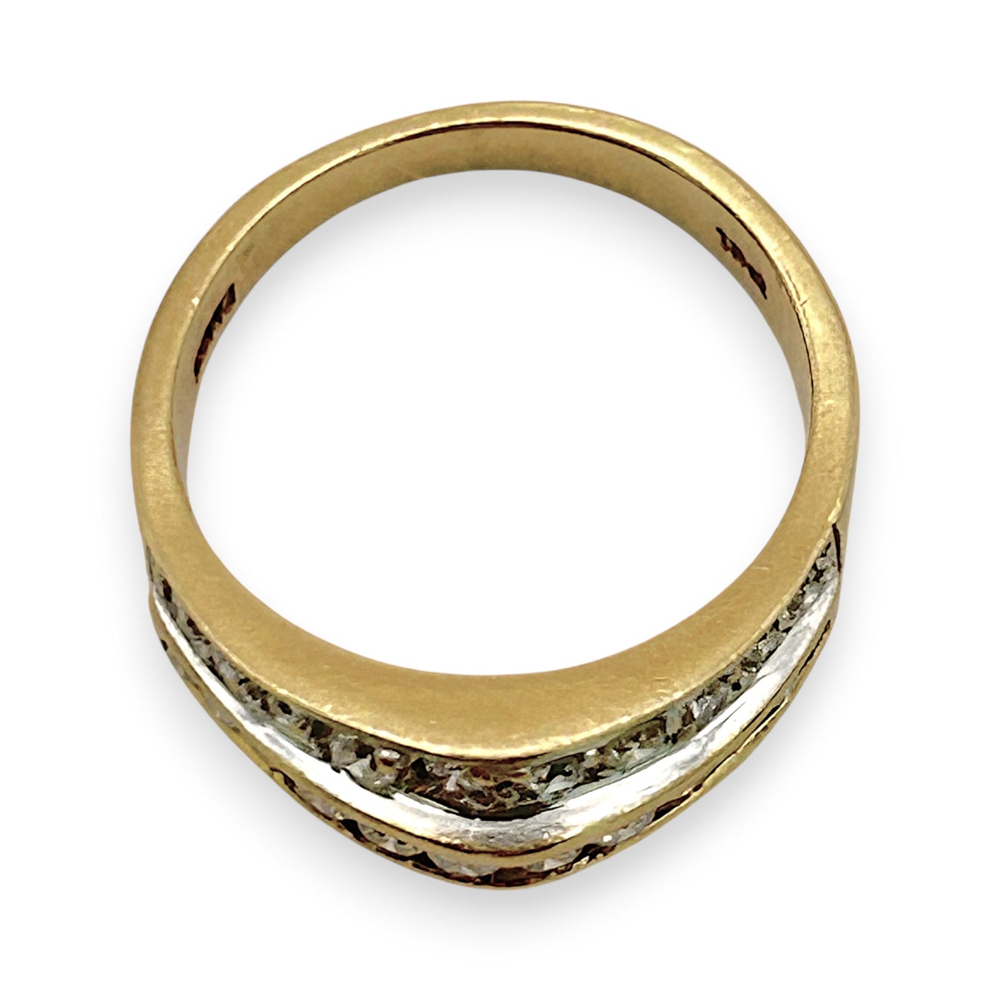 NZGD | 18ct Gold Timeless Spark Enternity Ring Valuation 5,000