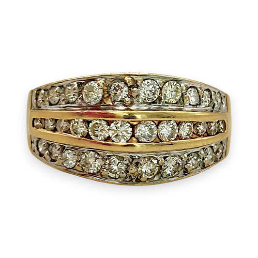 NZGD | 18ct Gold Timeless Spark Enternity Ring Valuation 5,000