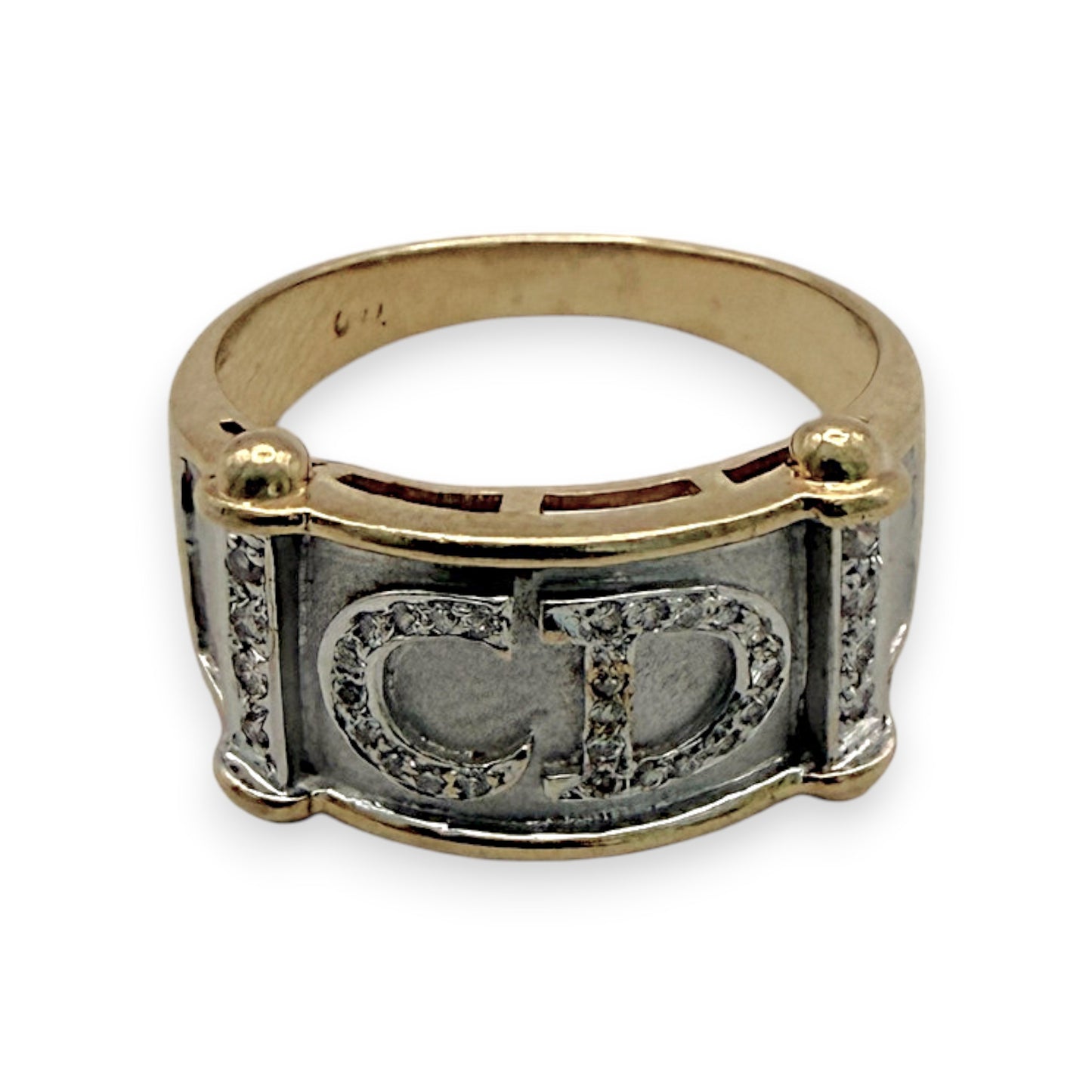 NZGD | 18ct Y/W Gold CD Diamond Prestige Ring N