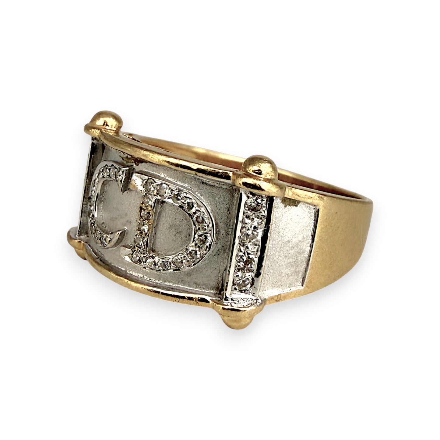 NZGD | 18ct Y/W Gold CD Diamond Prestige Ring N