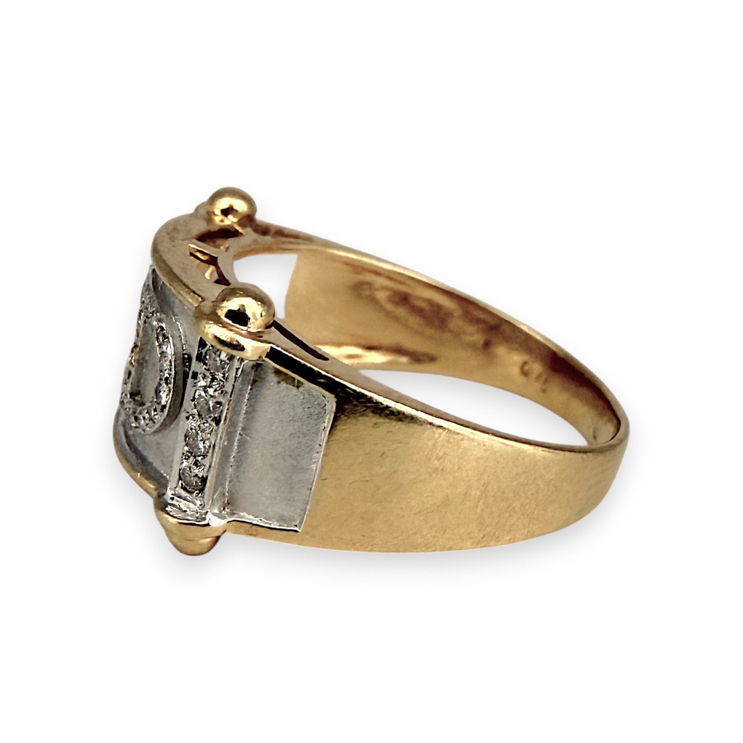 NZGD | 18ct Y/W Gold CD Diamond Prestige Ring N
