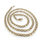 NZGD | 9ct Gold Aotearoa Mariner Signature Chain 50cm