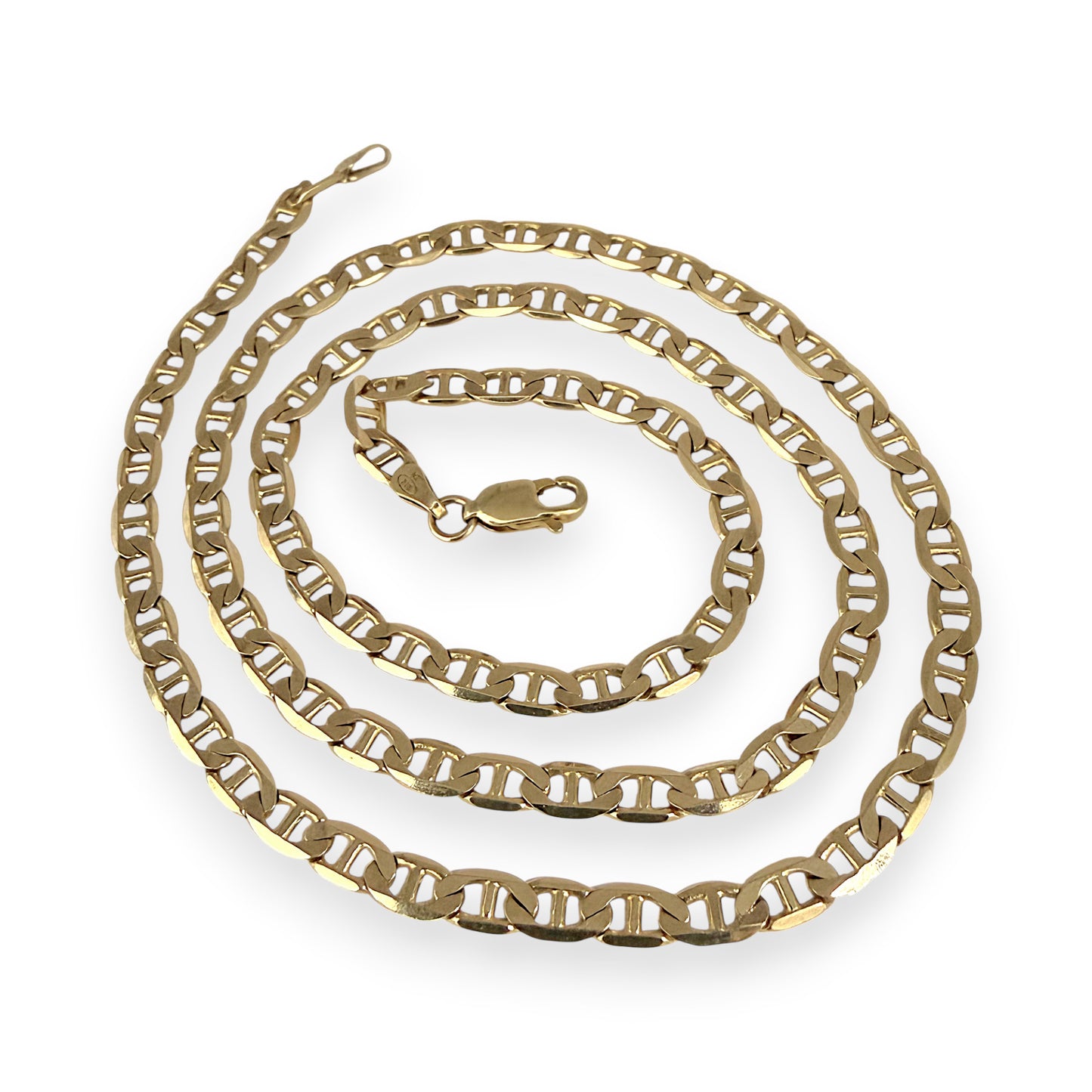 NZGD | 9ct Gold Aotearoa Mariner Signature Chain 50cm