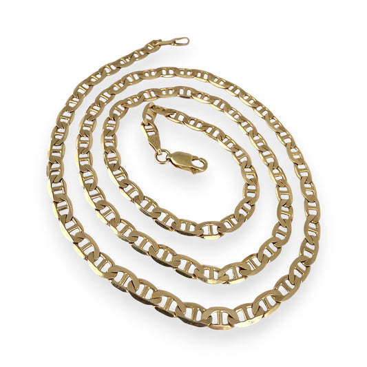 NZGD | 9ct Gold Aotearoa Mariner Signature Chain 50cm