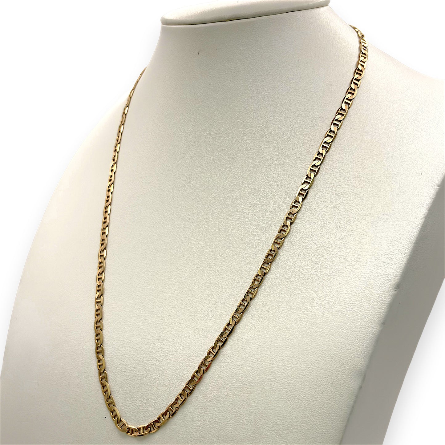 NZGD | 9ct Gold Aotearoa Mariner Signature Chain 50cm