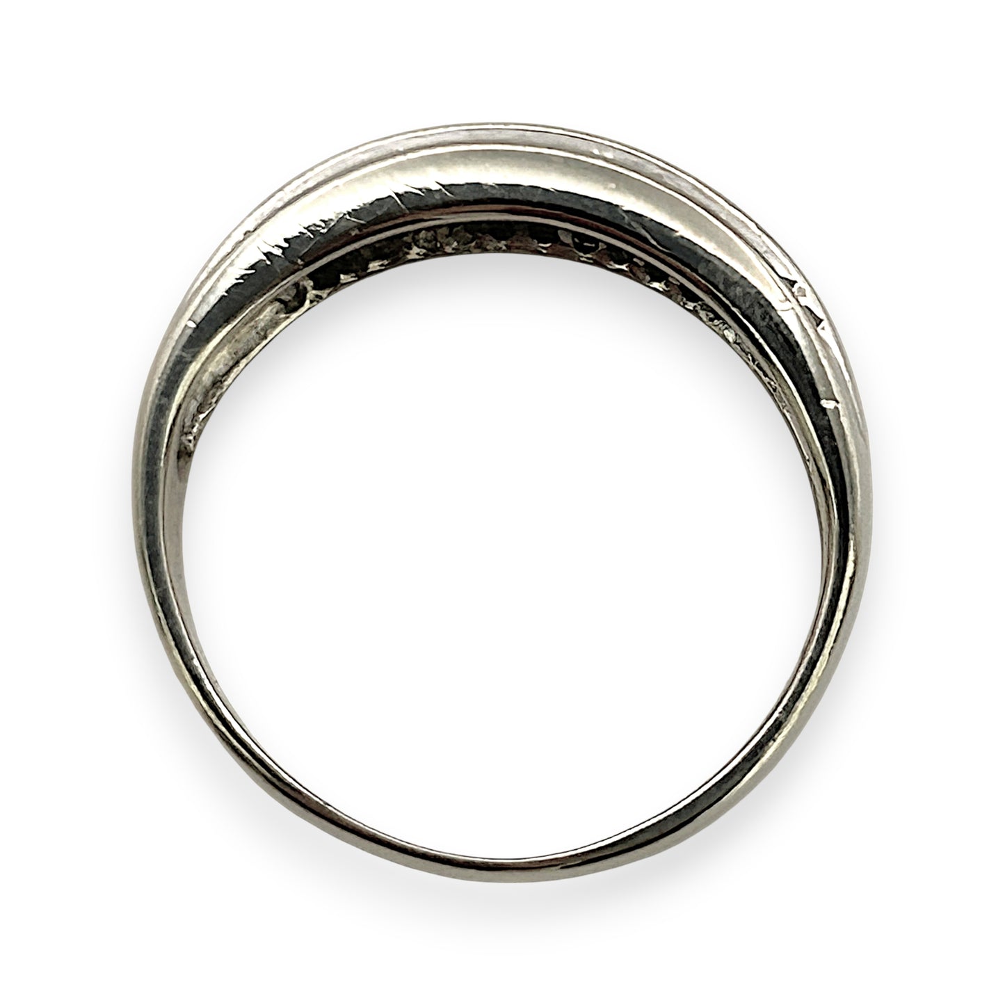 NZGD | 18ct White Gold Lusterline Regal Band Valuation $5,400