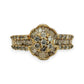 NZGD | 18ct Gold Diamond Heritage Burst Ring Valuation $5,800