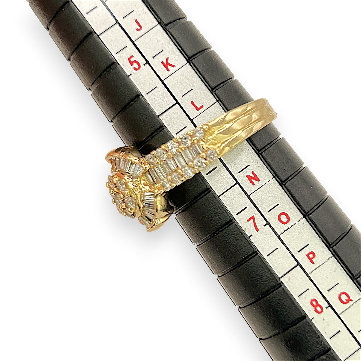 NZGD | 18ct Gold Diamond Heritage Burst Ring Valuation $5,800