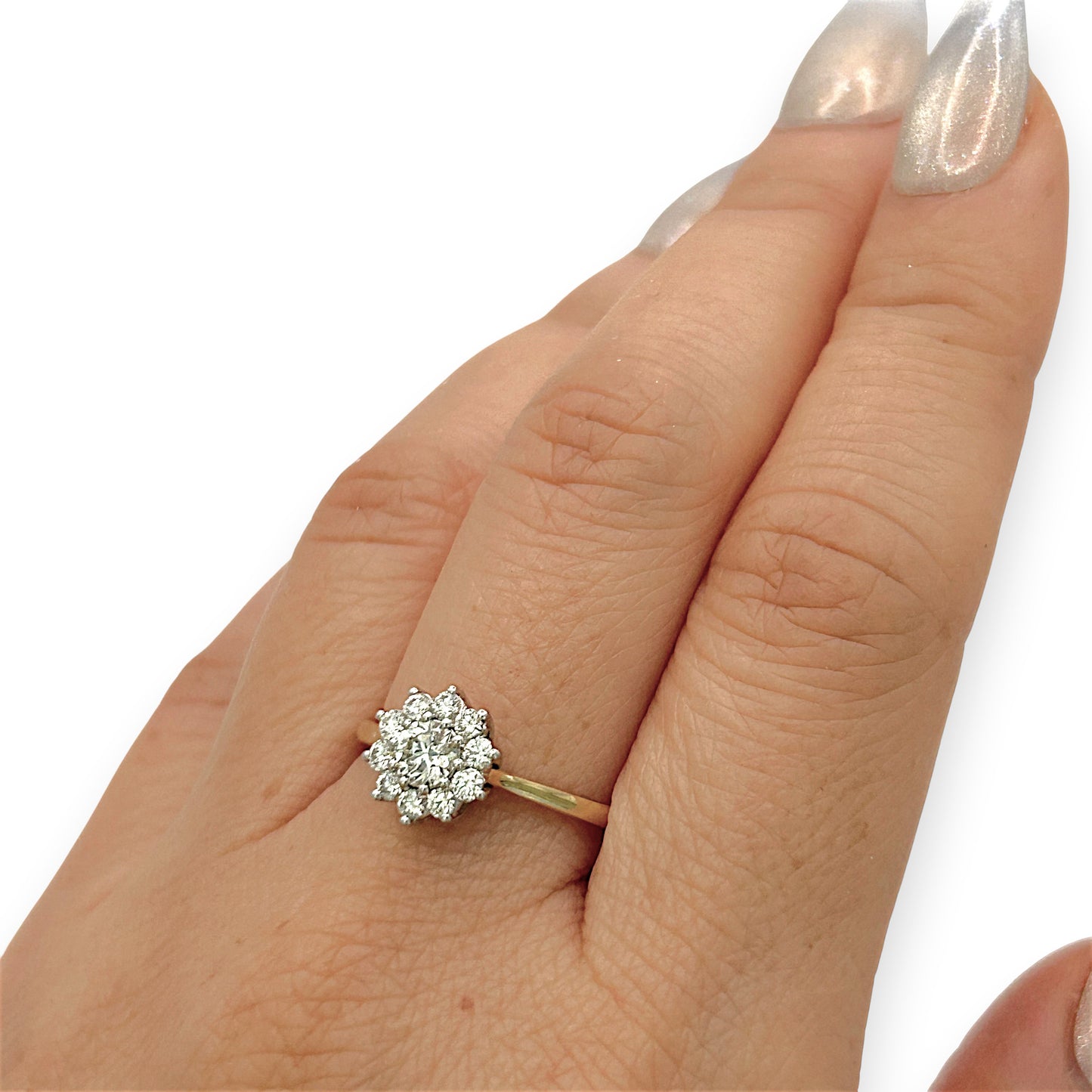NZGD | 18ct Gold Celestia Bloom Ring Valuation $4,000